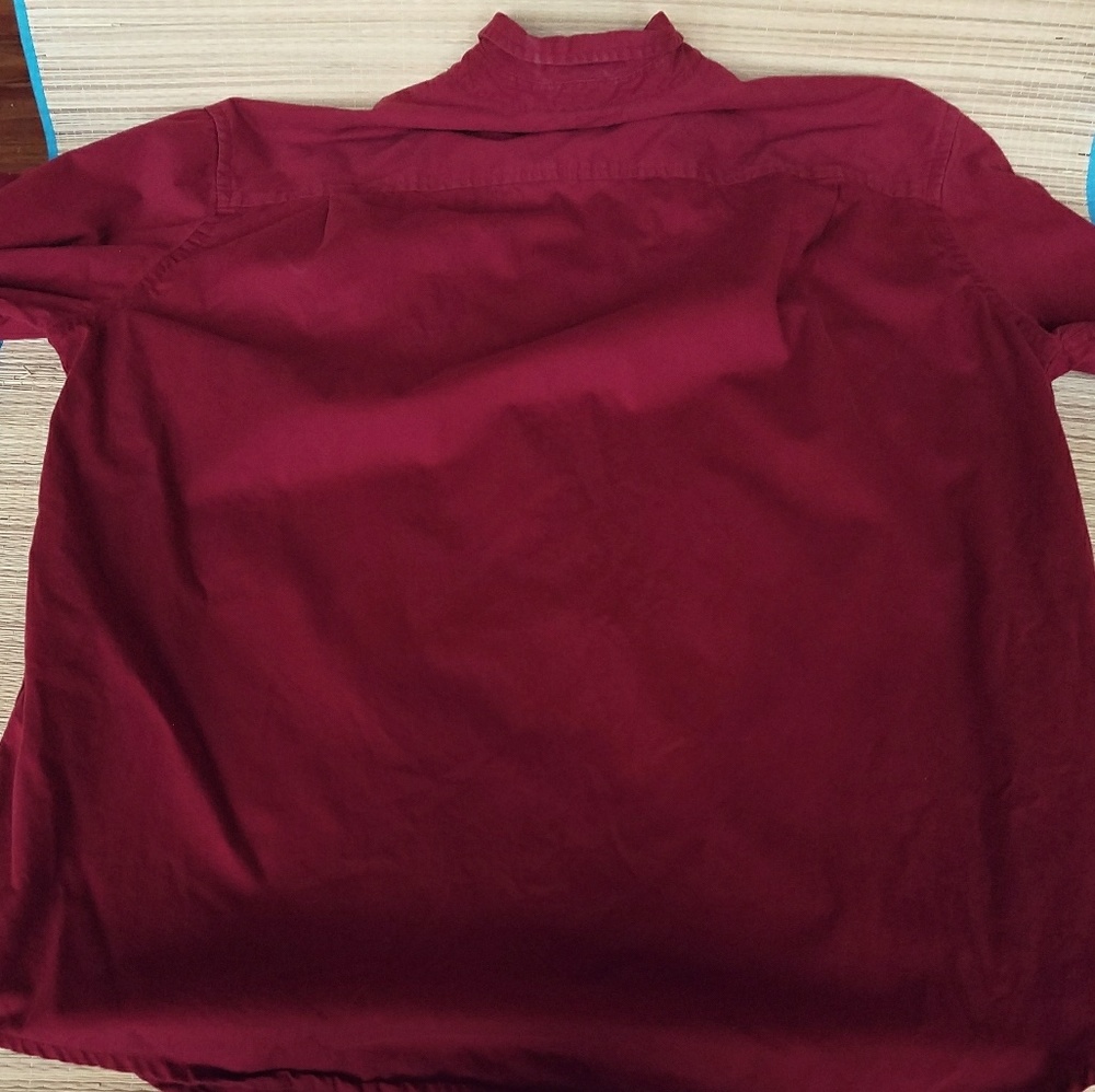 St John's Bay Fine Line Twill button up - Picture 5 of 5